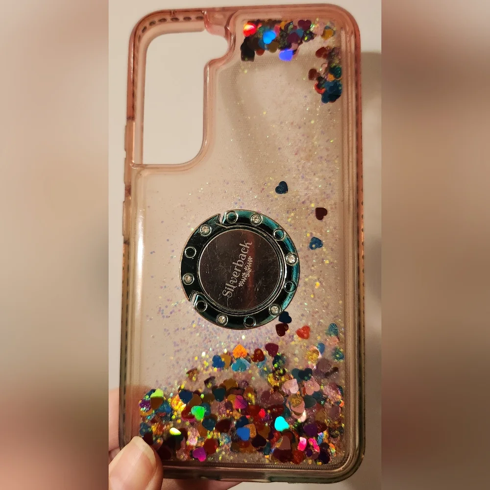 Samsung Galaxy S22 Moving Liquid Holographic Sparkle Glitter (3)Cases